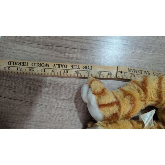 Build A Bear Workshop Orange Tabby Plush Stuffed Animal Cat 16”. tiger - Picture 8 of 8